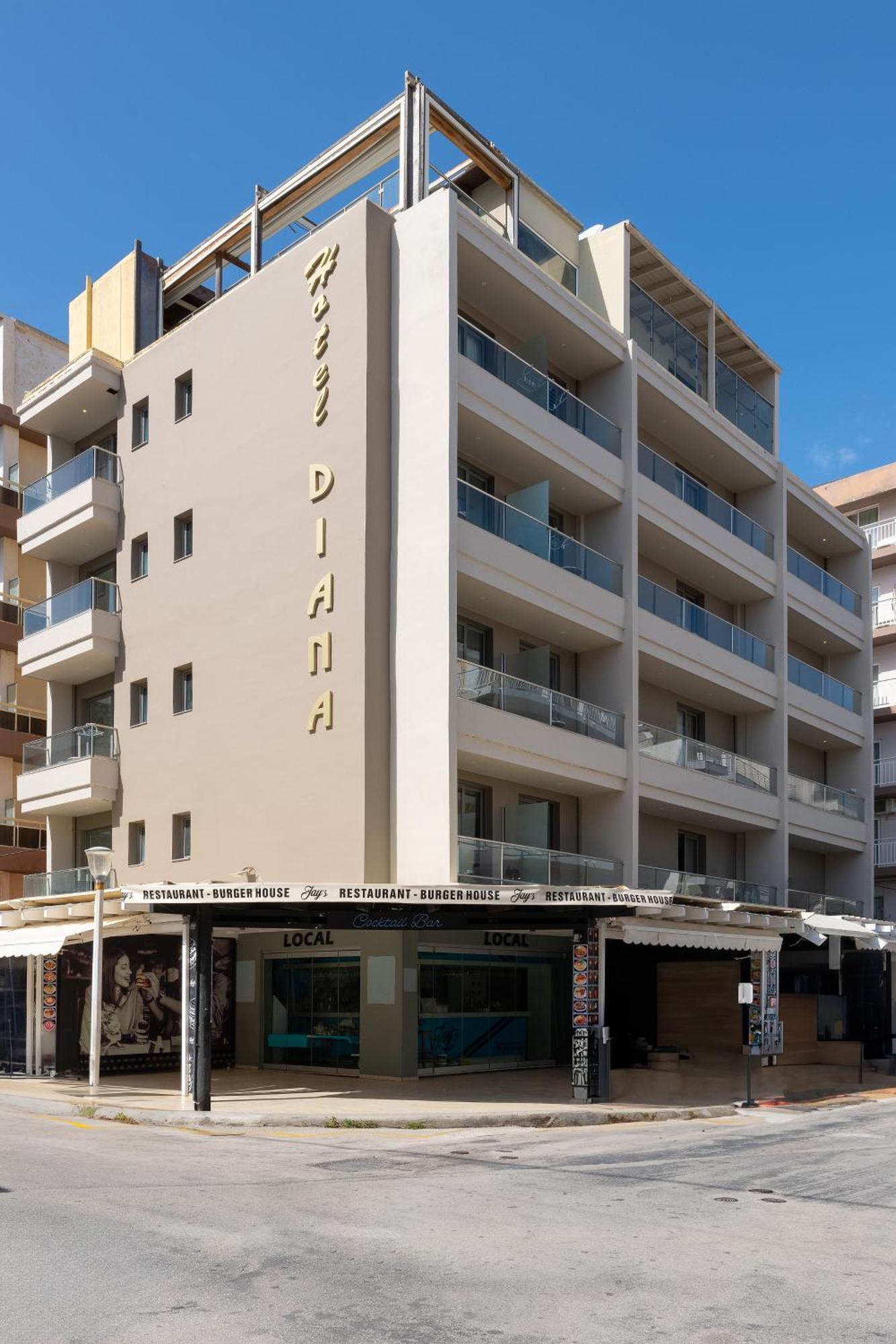 Diana Art Boutique Hotel Rhodes City Buitenkant foto